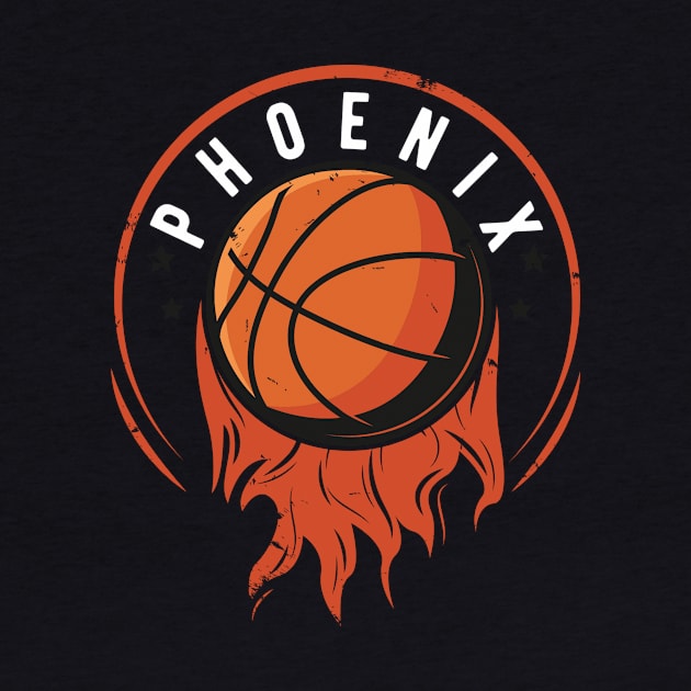 Phoenix Basketball Retro Sun Sports Valley of the Sun PHX Rally at the Valley by andreperez87